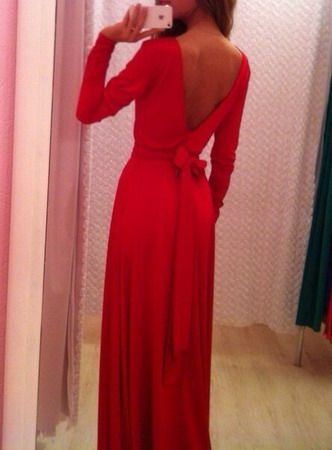 Fashion Top Red Long Evening Dress M2304c