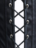 Women Sexy PU Leather Lace-up Bandage Corset M1302