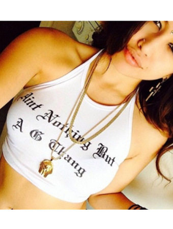 Women Sexy Print Sport Tops Vest M6104