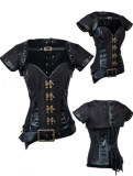 Gothic Steampunk Corsets Punk Steel Boned M1368