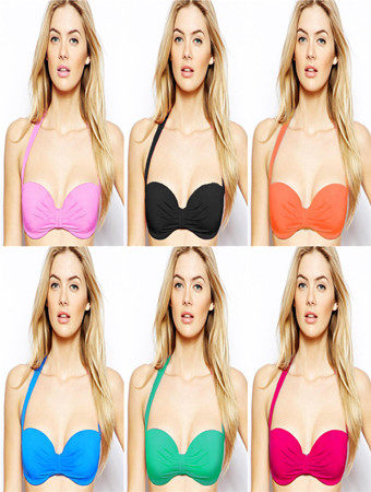 Lovely girl sexy halter-neck bikini M5354