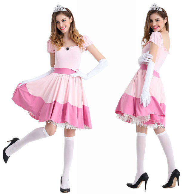 Pink Princess Belle Costume M40109