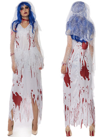 Long Dress Bride Costumes For Women M40223