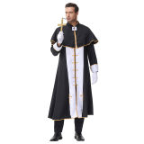 Cosplay Vampire Male Missionary Virgin Mary Priest Costume MS1734