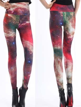 Ladies Stylish Galaxy Leggings 350