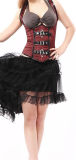 Well-designed women steampunk under bust corsets M1318