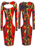 Sexy Colorful Club Party Midi Dress M2359
