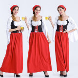 Sexy Maid Long Dress M4987