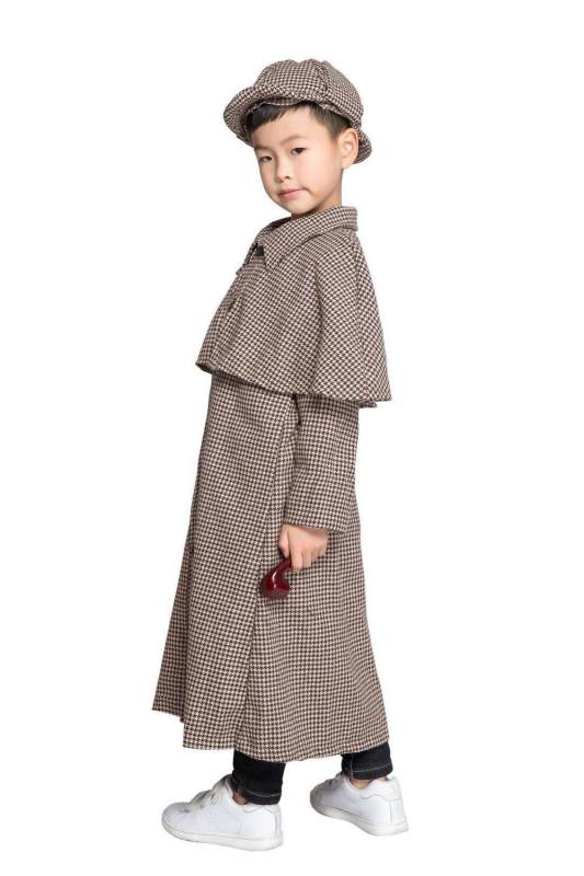 Kids Detective Cosplay  Costumes Sherlock Holmes Cosplay M40742