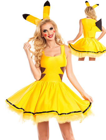 Yellow Pikachu Costume M40274