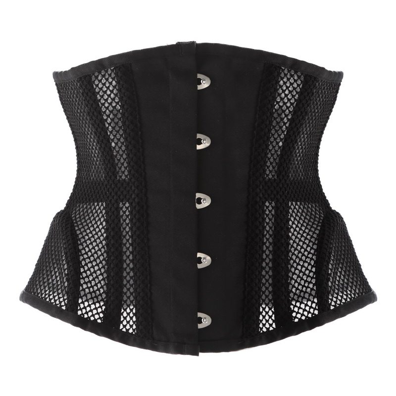14 Steel Corset Mesh Bustier Girdle Sports Fitness Belt Palace Shaper Corset MS0052