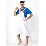 Halloween Party Couples Donald Duck Sailor Costume M40602