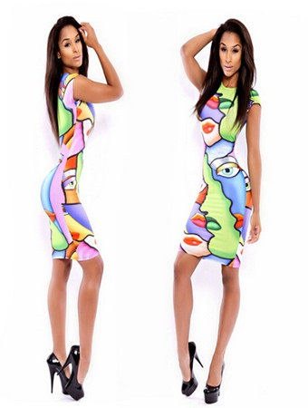 Newest Style Top Fashion Midi Dress M2351