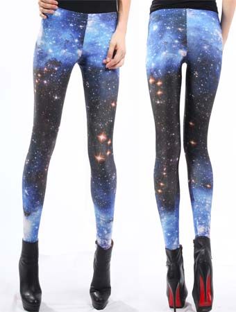 Ladies Stylish Galaxy Leggings 316