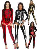 Fashion Skeletons Dancing Costume For Halloween