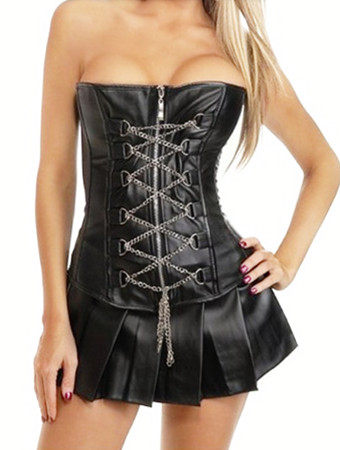 Sexy Corset With Mini Dress M1301