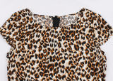 Leopard Print Elegant Dress M30398