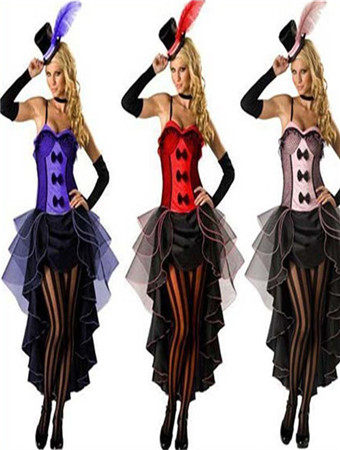Women Sexy Burlesque Fancy Dress Costume M4567