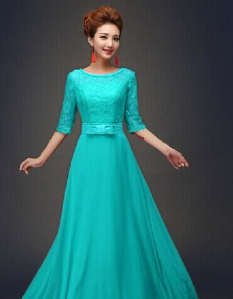 New Arrival Top Design Long Maxi Dress M3958a