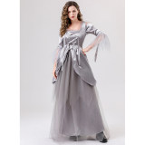 Halloween Fancy Dress Costume Scary Ghost Bride Dress Cosplay Ghost Zombie Costume YM081