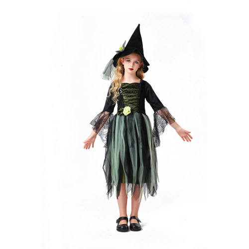 Halloween Wizard of Oz Party Children's Witch Show Dress Party Girl Witch Dress YM5826 YM8750