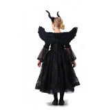 Girl Sleeping Witch Girl Cosplay Masquerade Party Witch Princess Dress Costume YM8753