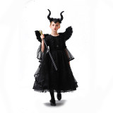 Girl Sleeping Witch Girl Cosplay Masquerade Party Witch Princess Dress Costume YM8753