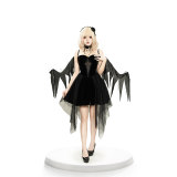 Reaper Dress Women Hellwitch Costume Demon Vampire Cosplay Uniform  2063
