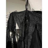 Reaper Dress Women Hellwitch Costume Demon Vampire Cosplay Uniform  2063