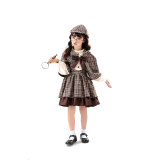 Cosplay Detective Uniform Morse Parent-Child Dress Cosplay Women Detective Costume 2062