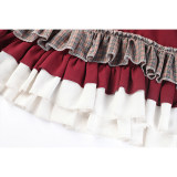 Little Red Riding Hood Costume Andersen Match Girl Fairy Tale Character Costume SM3025