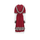 Little Red Riding Hood Costume Andersen Match Girl Fairy Tale Character Costume SM3025