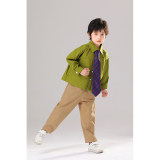 Children's Day School Shirt Cosplay Long Sleeve Dress Up Costumes Boy Fox Cosplay Costume MS5117