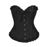 Women Sexy Corsets Bustiers Floral Burlesque Vintage Corset M26046