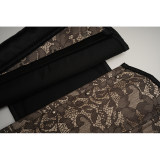 Short Shapewear Women's Bustier Top Strapless Sexy Printed Tank With a Strapless Waist Corset AM22060