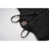 Short Shapewear Women's Bustier Top Strapless Sexy Printed Tank With a Strapless Waist Corset AM22060