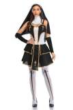 Halloween Party Coplay Nun Costumes for Couple XY40802