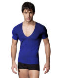 New Sport Casual Men V Neck T-shirt M6109