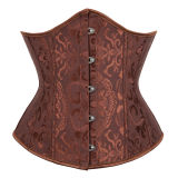 Hot sale women sexy jacquard corset M1719