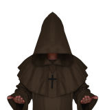 Hooded Monk Robe Costume M40505