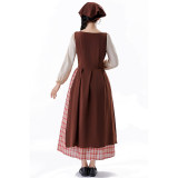 The Little Match Girl Halloween Medieval Role Of National Costume Stage Maid Costume  YM5837