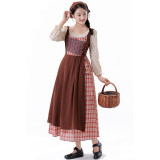 The Little Match Girl Halloween Medieval Role Of National Costume Stage Maid Costume  YM5837