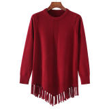 Women's Tassel Sweater Dress M2117