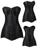 Steampunk Floral Jacquard Corset M1367