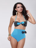 Black Blue Bikini Swimwear M5310b