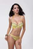 Sexy Charming Paisley Bandeau Bikini M5252