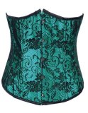 sexy printing lace-up corset M1227