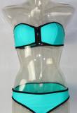 Bandeau Zip Neoprene Bikini M5325