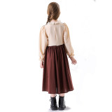 Halloween Gardener Children's Costume Black Floral Oktoberfest Women's Manor Maid Set YM0938 YM0939