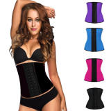 9 Steel Sexy Bones Latex Under Bust Corset M1303B